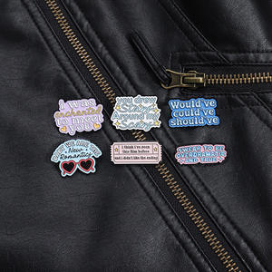 5 gaya kreatif Eropa dan Amerika penyanyi bros Pin Musik Album lencana logam lembut Enamel kerah Pin untuk penggemar hadiah - Product Image 6