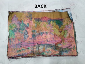 ผ้าแขวนผนังลายทิวทัศน์ทอแบบแจ็คการ์ด ขนาด 40x50 ซม. รับผลิตตามแบบสั่งทำ ขายส่ง - Product Image 2