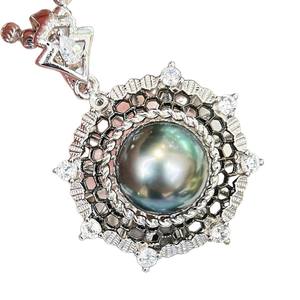 Nuevo Collar de Perlas de Agua Dulce Mini de 3-4 mm, Diseño de Múltiples Lazos, 11-11.5 mm, Color Natural del Agua de Tahití, 11-11.5 mm, Natural Primario - Product Image 5