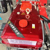 Motoculteur agricole rotatif, mini-tracteur chenillé 25 CV avec moteur et boîte de vitesses personnalisée, haute productivité