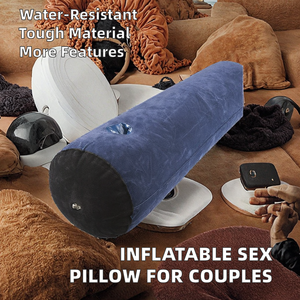 Modernes aufblasbares Sex kissen mit PVC-Füllung Weiche Paar position Liebe, die Körpers tütz polster macht Sexy Möbel für Hochzeiten - Product Image 3