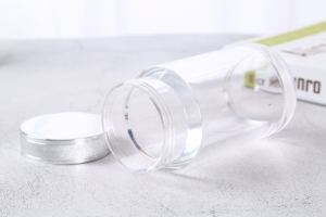 60ml Custom Transparent Bottle Medical Package Clear <b>Plastic</b> PS Medicine Bottle Pill Storage <b>Jar</b> - Product Image 5