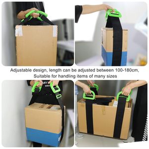 OdenPeak Two-Person Reusable Adjustable Retractable <strong>Moving</strong> Belt <strong>Straps</strong> Handles Durable Heavy Object Carrying - Product Image 5