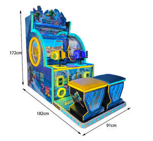Máquina de Juego Arcade Operada con Monedas, Juego de Disparos Ice Man, Inglés, 1-2 Jugadores, Uso en Interiores, Venta Caliente de Fábrica - Product Image 2