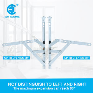 Charnière de fenêtre à rainure carrée en acier inoxydable, <span class=keywords><strong>bras</strong></span> de maintien à Friction télescopique pour charnière de fenêtre à battants à suspension supérieure, marché égyptien, 13.5 - Product Image 4