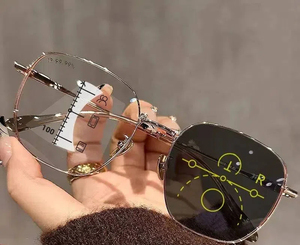 Gafas <span class=keywords><strong>de</strong></span> Lectura <span class=keywords><strong>de</strong></span> Doble Propósito para Ver <span class=keywords><strong>de</strong></span> Cerca <span class=keywords><strong>y</strong></span> <span class=keywords><strong>de</strong></span> Lejos, Fotosensibles, con Cambio <span class=keywords><strong>de</strong></span> Color, Multifocales, con Zoom Inteligente, Gafas <span class=keywords><strong>de</strong></span> <span class=keywords><strong>Sol</strong></span> para Conducir - Product Image 1