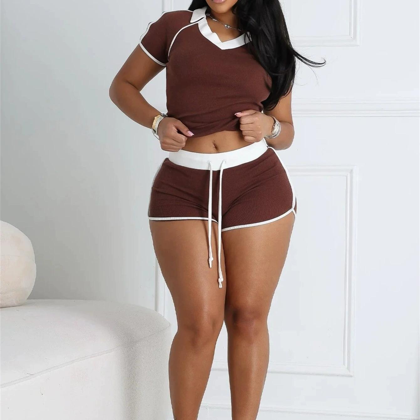 สีน้ำตาล