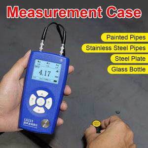 Ls215 320 मिमी 0.01 रिज़ॉल्यूशन पाइप अल्ट्रासोनिक मोटाई गेज स्टील धातु मोटाई माप अल्ट्रासोनिक मोटाई गेज - Product Image 2