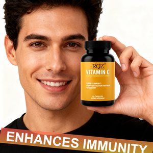 วิตามินซีแบบแคปซูล ขายส่ง 60 เม็ด |   อาหารเสริมคอลลาเจนเสริมภูมิคุ้มกันและสารต้านอนุมูลอิสระ - Product Image 4