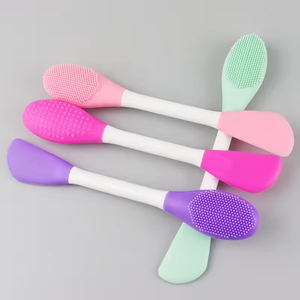 Pinceaux pour masque facial DIY, doux, tendance, beauté, soin de la peau, maquillage à domicile, outils de maquillage, pinceau pour masque facial en silicone - Product Image 2