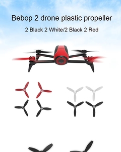 비밥 <span class=keywords><strong>2</strong></span> 드론용 플라스틱 프로펠러 4개 비행 블레이드 업그레이드 부품 나이프 - Product Image 4