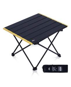 Table <span class=keywords><strong>de</strong></span> camping, en alliage d'aluminium, table pliable, extérieur, randonnée, barbecue, pliable, compacte, ultra légère, sac <span class=keywords><strong>de</strong></span> rangement inclus - Product Image 3
