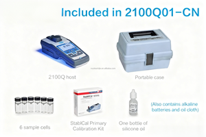 Turbidímetro Portátil HACH 2100Q, Opciones de Personalización OEM, Pantalla LCD, Almacenamiento USB, Detección de DQO, pH 0-14, TDS 0-1000g/L - Product Image 2