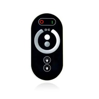 Contrôleur de bande tactile couleur unique sans fil RF Radio fréquence Gradateur à distance sans fil avec boîte de couleurs combinée
