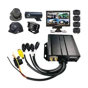 Mdvr gravador de automóvel para caminhão, veículo, caminhão, ônibus, câmera 4ch, dvr, 256gb, cartão sd, dvr, para caminhão, ônibus, táxi