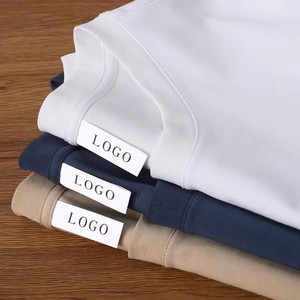 T-shirt Homme Oversize Personnalisé en Coton 100% Col Montant Blanc, Bleu Marine, Kaki – Idéal pour le Dropshipping - Product Image 6
