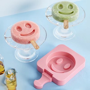 New DIY Smiley <b>Face</b> Silicone Mold Food Grade BPA Free Easy Demold Ice Cream Candy Pudding <b>Making</b> Tool - Product Image 2