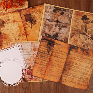 JAI IMAN 22 papiers 36 autocollants Vintage Victoria bricolage creux texturé décoration papier Scrapbook Kit pour éphémères - Product Image 5