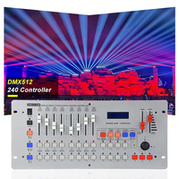 Contrôleur d'éclairage DMX 512 Contrôleur DMX 240B Faisceau de lumière mobile Tête mobile Équipement DJ Console d'éclairage disco