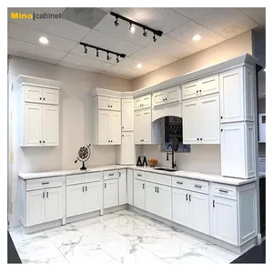 Kabinet Dapur Mewah Laris Gaya Eropa Modern Masakan Lengkap Cucina Lengkap Furnitur Dapur Siap Dirakit