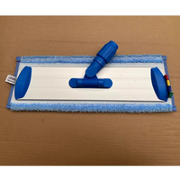 Recambio de Mopa de Microfibra Ecológica, Almohadilla de Limpieza con Código de Color para Áreas Públicas, Oficinas y Pisos Residenciales