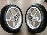 Nouvelle roue Supermoto 14 pouces 110/70-14 et pneu 120/70-14 pour moto électrique, compatible avec Tuttio Yozma Razor