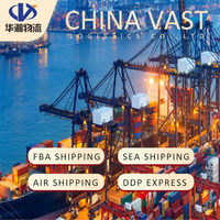 Transitaire maritime à prix compétitif Chine vers États-Unis Canada Vancouver Toronto LA NY Baltimore Expédition FBA DDP FCL par voie maritime