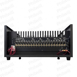 Caja de Placa Base para Teléfono Móvil, USB, Ethernet, 20 Puertos, Metálica, 3 Ventiladores de Refrigeración - Product Image 5