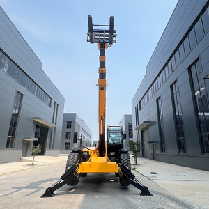 Manipulador Telescópico de Clase Pesada de 6 Toneladas y 17.6m para Proyectos de Demolición y Limpieza de Terrenos con Garra, Cucharón y Barredora Opcionales - Product Image 4