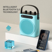Mini haut-parleur karaoké 30w de haute qualité Haut-parleur Bluetooth portable à gamme complète de 4 pouces avec microphone