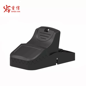 Nhạy Cảm Tái Sử Dụng Chuột Bắt Bẫy Nhựa Màu Đen Sống Bắt Chuột Snap Bẫy - Product Image 3