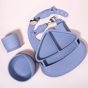 Soft Stainless Steel Handle Eco-Friendly Anti-Shake Adaptive Tableware Set for Elderly Disabled-Stocked Food Aid Rehabilitation - Product Image 3