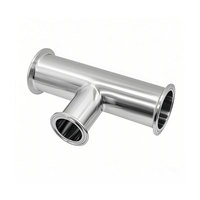 Raccord rapide en acier inoxydable de qualité sanitaire 304/316L, type à pince, finition polie brillante, connecteur rapide