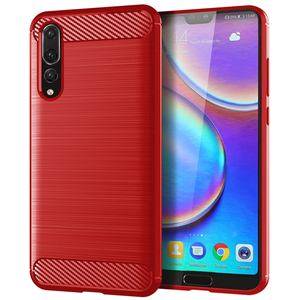 In Fibra di carbonio Antiurto Molle di TPU Della Copertura Posteriore Del Telefono Per Il Caso di <span class=keywords><strong>Huawei</strong></span> <span class=keywords><strong>P20</strong></span> Pro p30 caso di <span class=keywords><strong>lite</strong></span> - Product Image 3