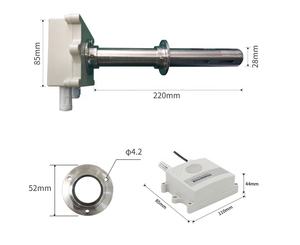 Настенный газовый датчик SENTEC NH3 H2 NO2 CH20 CH4 TVOC передатчик диоксида серы - Product Image 6