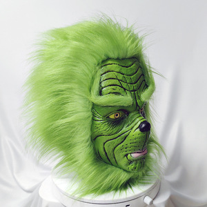 Masques en latex effrayants pour <span class=keywords><strong>la</strong></span> fête d'<span class=keywords><strong>Halloween</strong></span>, Noël, <span class=keywords><strong>la</strong></span> <span class=keywords><strong>nuit</strong></span> <span class=keywords><strong>des</strong></span> démons, cosplay, vente en gros - Product Image 2