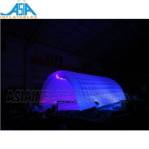 <span class=keywords><strong>Tunnel</strong></span> d'entrée d'événement lumineux gonflable avec lumière LED pour fête - Product Image 3