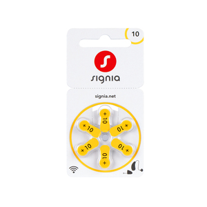 60 piles auditives Signia par boîte, piles zinc-<span class=keywords><strong>air</strong></span> taille 10 - Product Image 2