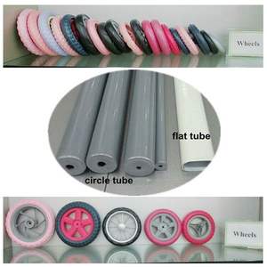 Pretend Play Trolley Toys for Kids Ride-on Stroller for Dolls Wagon Preschool Pretend Games <strong>Three</strong> <strong>Wheels</strong> Jogger Doll <strong>Pram</strong> - Product Image 6