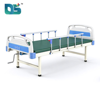 L'usine chinoise produit et vend des lits d'hôpital médicaux manuels réglables à 1 fonction pour les patients