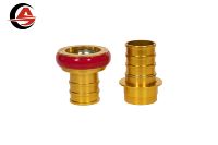 Raccords pneumatiques à filetage rapide en aluminium Camlock 1/2''-12'' NPT/BSP pour équipement de lutte contre l'incendie
