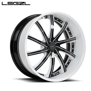 Jante de voiture personnalisée 17 18 19 20 21 22 28 pouces 17 pouces 5x120mm jantes en alliage étape lèvre T6061 jantes de voiture en alliage d'aluminium pour voiture de luxe - Product Image 5