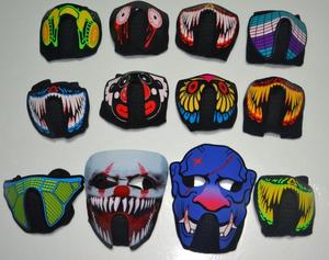 <span class=keywords><strong>Maschera</strong></span> LED per Halloween, Casco Luminoso per Feste, <span class=keywords><strong>Maschera</strong></span> da Ballo Luminosa per Festival del Fuoco - Product Image 6