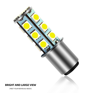Ampoules Led 18SMD pour <span class=keywords><strong>feux</strong></span> <span class=keywords><strong>de</strong></span> circulation 6500K BA15S 1157 5050, clignotants DRL pour motos, <span class=keywords><strong>feux</strong></span> <span class=keywords><strong>de</strong></span> stop arrière <span class=keywords><strong>de</strong></span> stationnement - Product Image 2