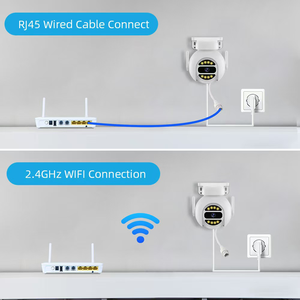 Cámara de Seguridad Inteligente para el Hogar, Red Wi-Fi, CCTV, PTZ, Visión Nocturna, CCVT, Inteligente, 4MP, IP, Full HD, Tuya, Cámara PTZ de Seguridad - Product Image 5