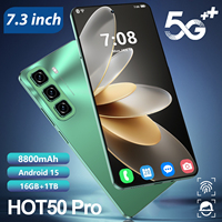 Prix Bas Original Hot 50 Pro Smartphones pour Hot 50 Pro 16 Go+1 To Android 15 5G Double SIM Téléphone Portable