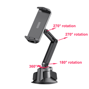 Prodotti di tendenza 360 rotazione in alluminio supporto per telefono cellulare per auto cruscotto braccio lungo flessibile supporto per fotocamera per Tablet - Product Image 6