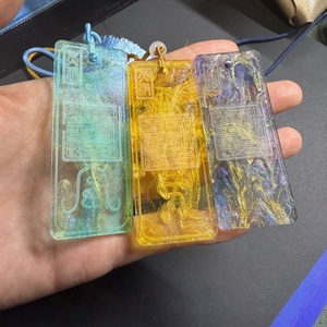 Ensemble <span class=keywords><strong>de</strong></span> 3 amulettes en acrylique <span class=keywords><strong>de</strong></span> qualité supérieure, protecteur <span class=keywords><strong>de</strong></span> richesse et <span class=keywords><strong>de</strong></span> chance, <span class=keywords><strong>protection</strong></span> complète jour et nuit 24h/24 et 7j/7, charmes spirituels - Product Image 6