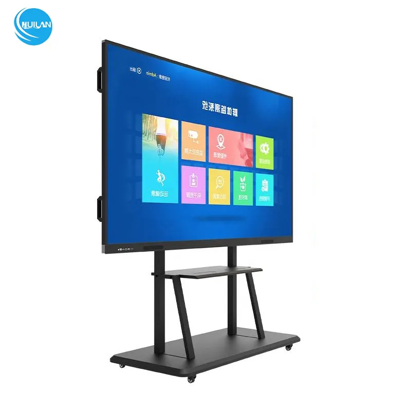 4K whiteboard interactive lcd screen flat panel multi touch digital whiteboard
