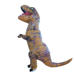 Disfraz de dinosaurio inflable original para adultos y niños - Product Image 2